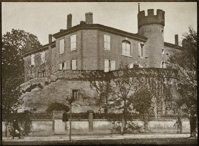 The house in Albi where Toulouse-Lautrec was born, from Toulouse-Lautrec by Gerstle Mack, published 1938 by French Photographer
